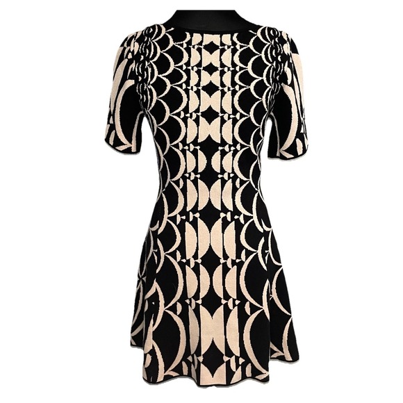 Anthropologie Jacquard Mini Dress Size Small - Picture 2 of 5